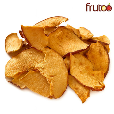 Chips de maçã desidratada